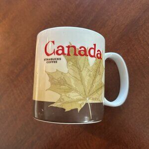 Starbucks CANADA MAPLE LEAF Collector Series Coffee Mug 2009 16oz